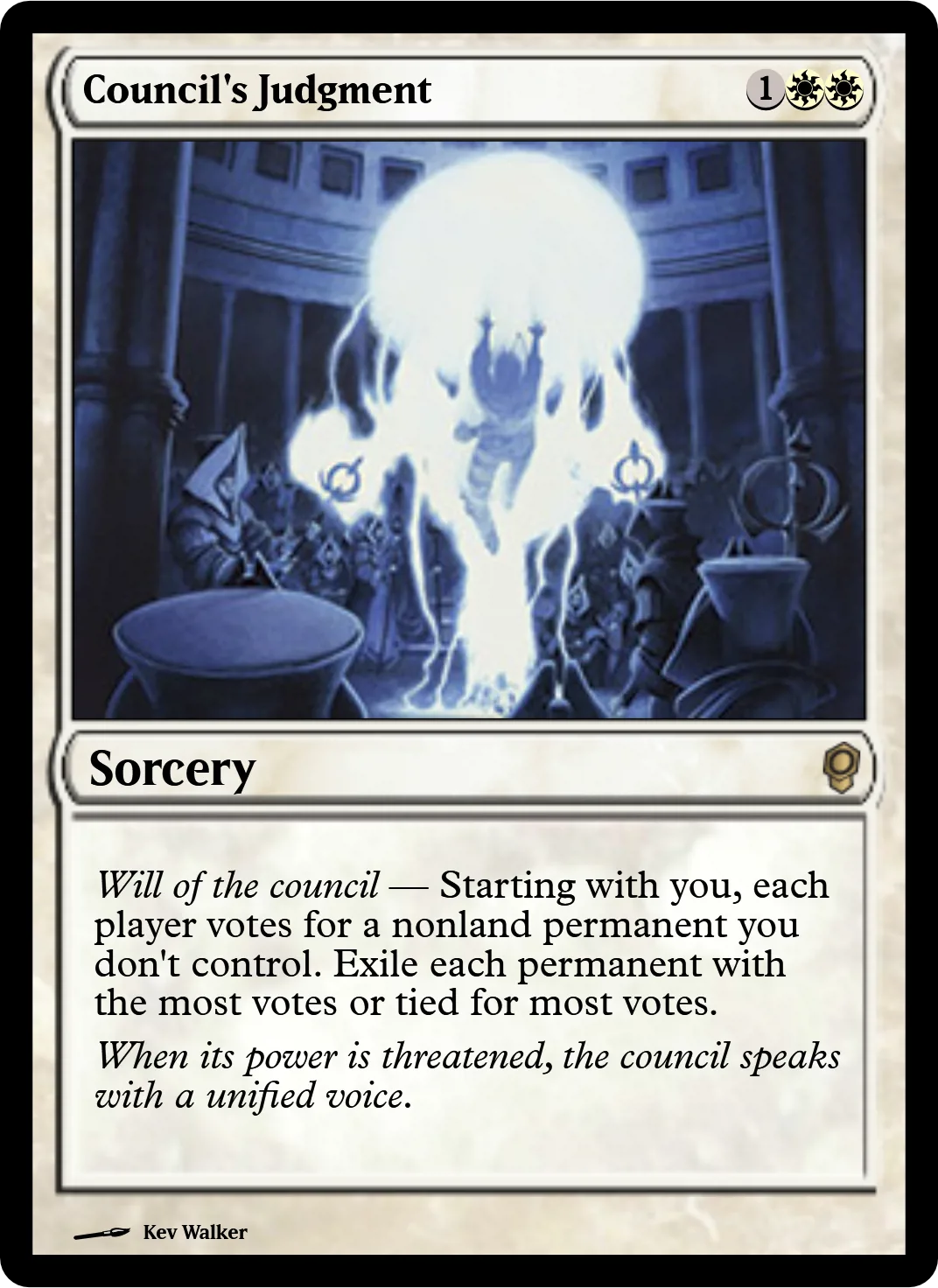 Council's Judgment