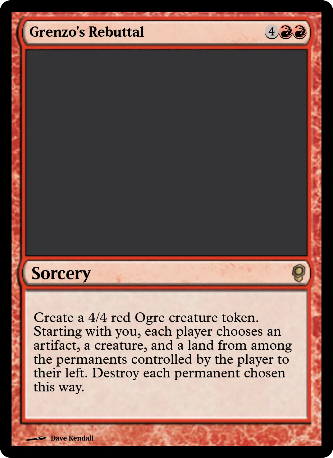 Grenzo's Rebuttal