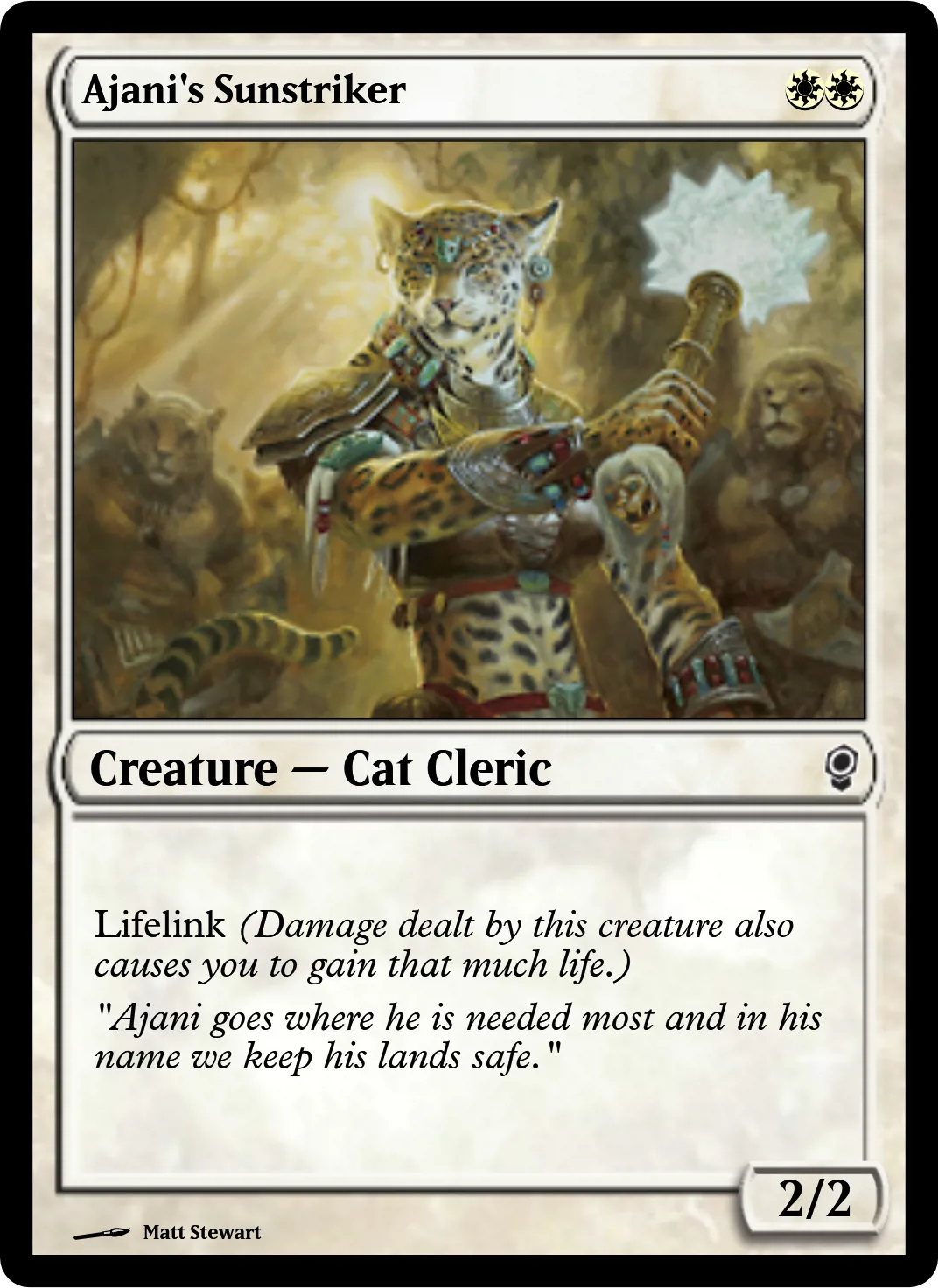 Ajani's Sunstriker