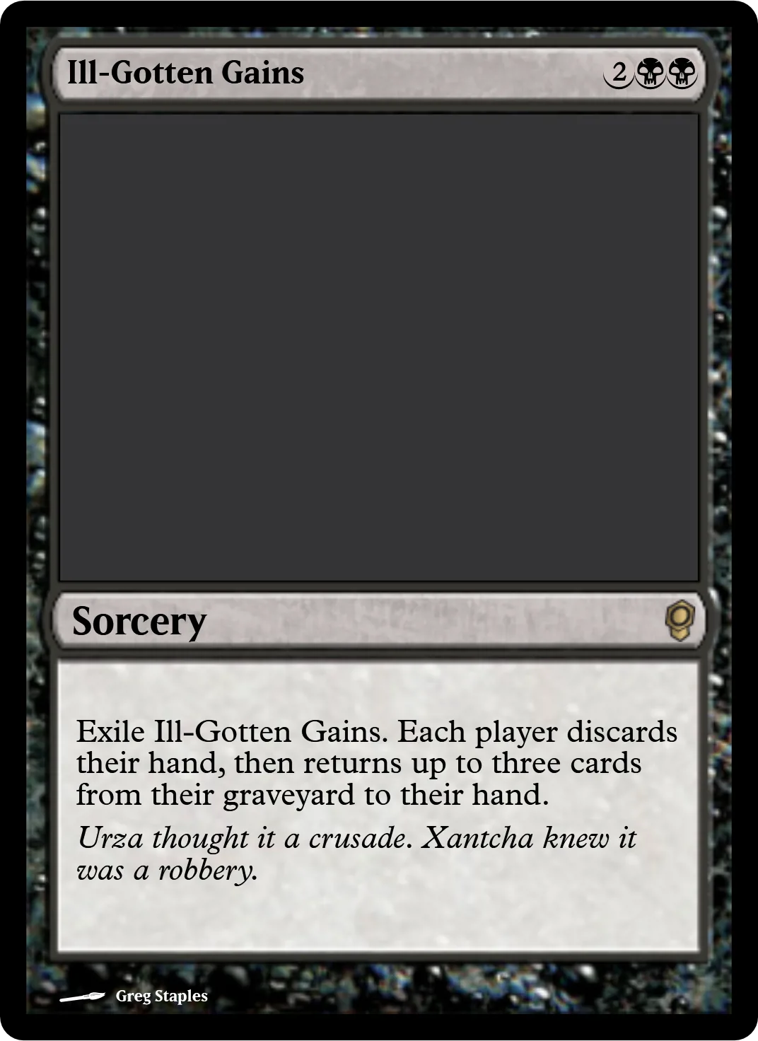 Ill-Gotten Gains