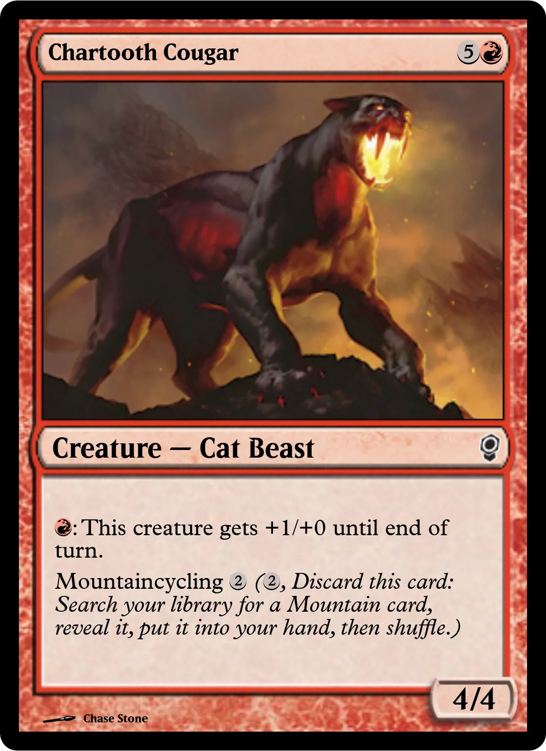 Chartooth Cougar