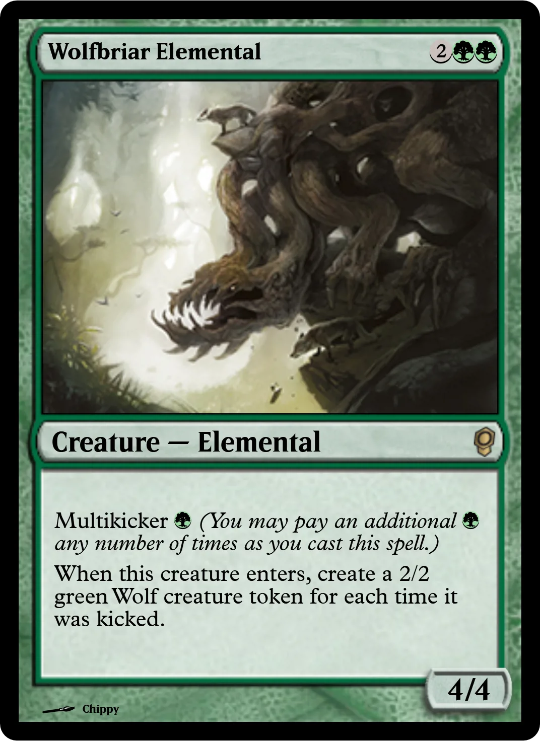 Wolfbriar Elemental