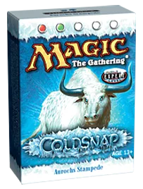 Coldsnap Theme Deck: Aurochs Stampede
