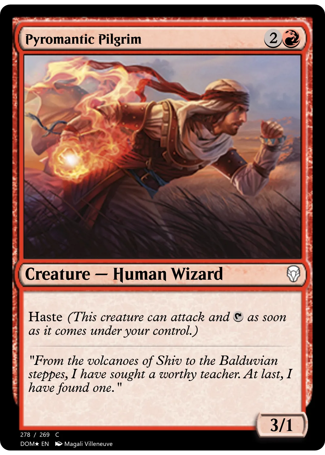 Pyromantic Pilgrim