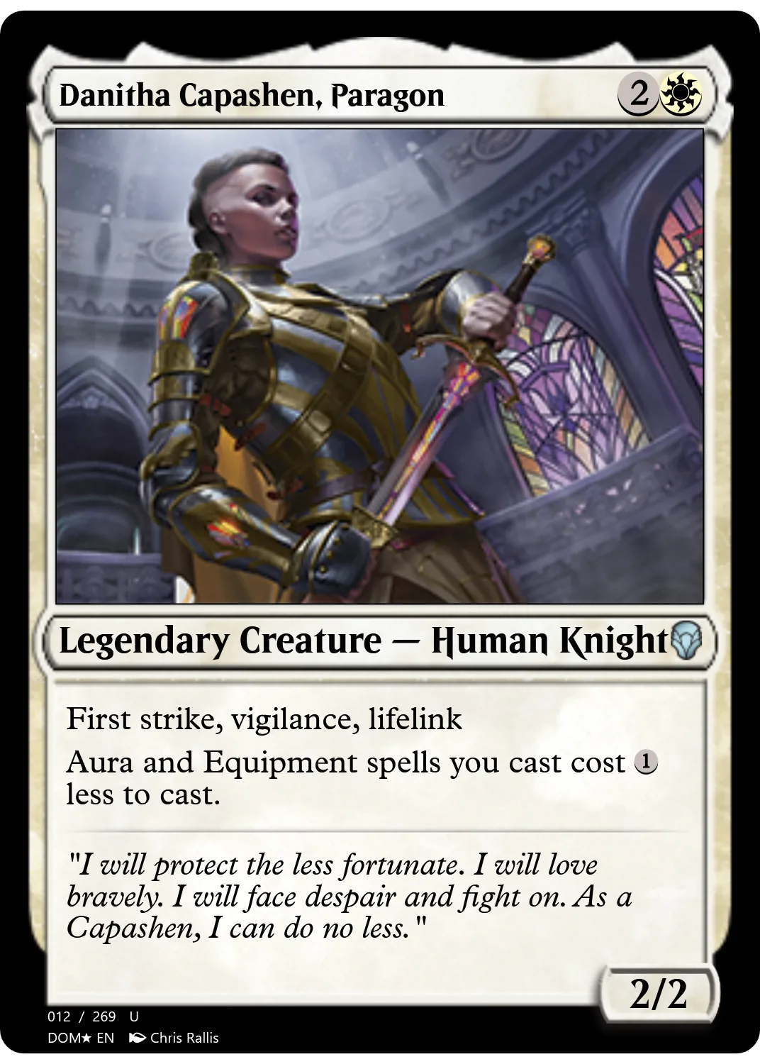 Danitha Capashen, Paragon