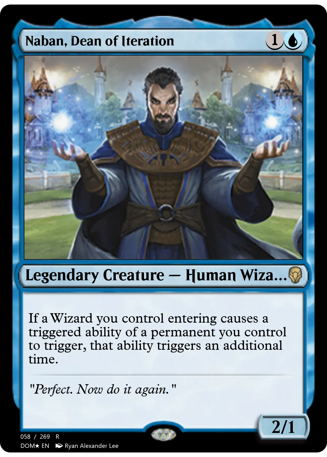 Naban, Dean of Iteration