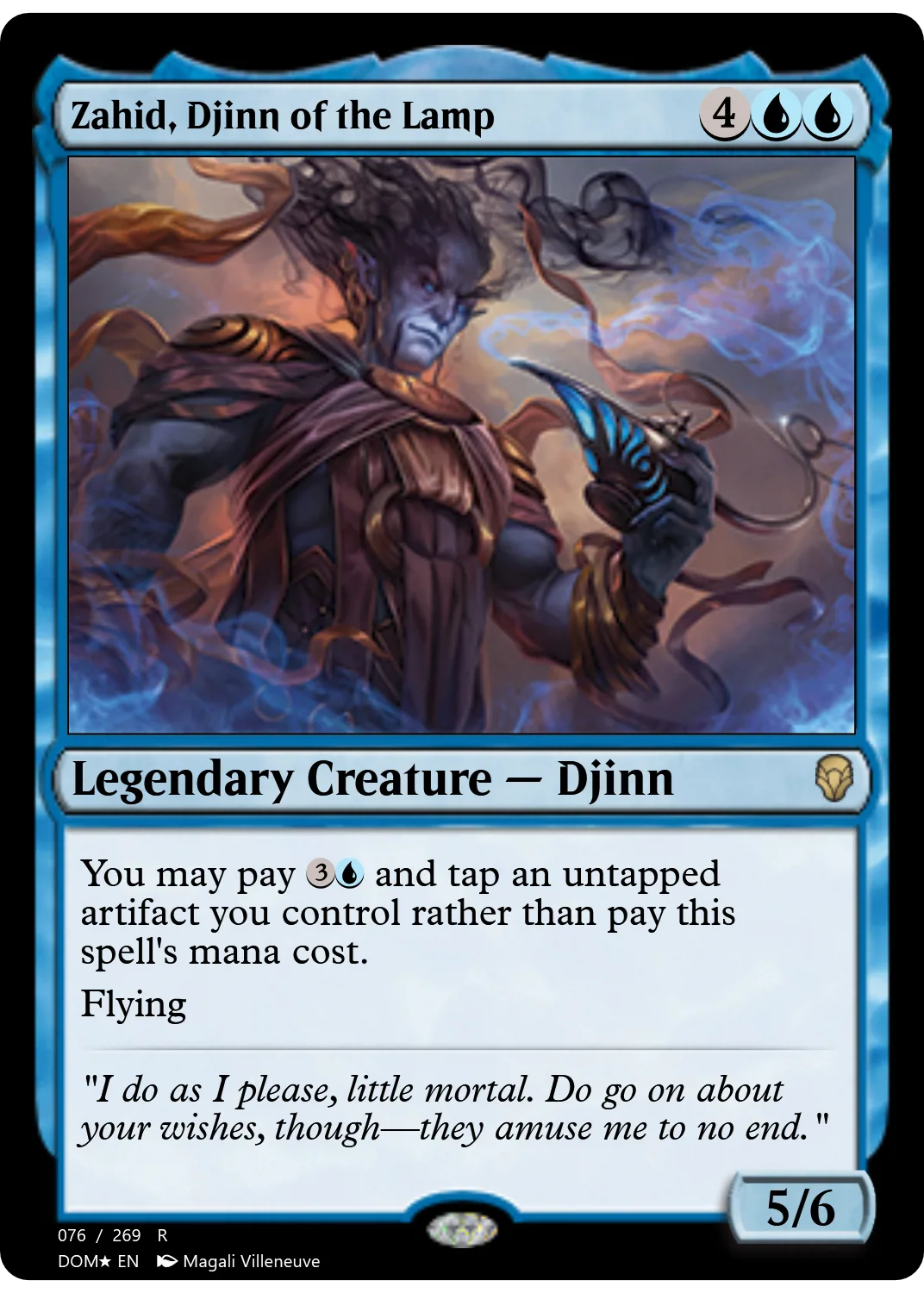Zahid, Djinn of the Lamp