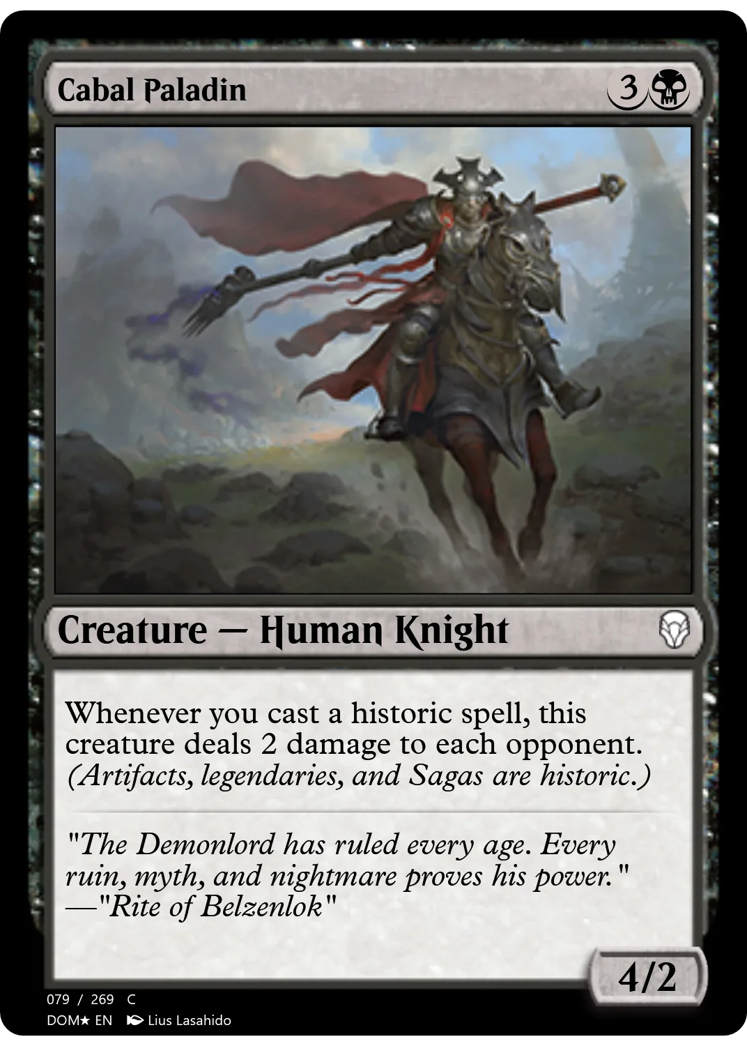 Cabal Paladin