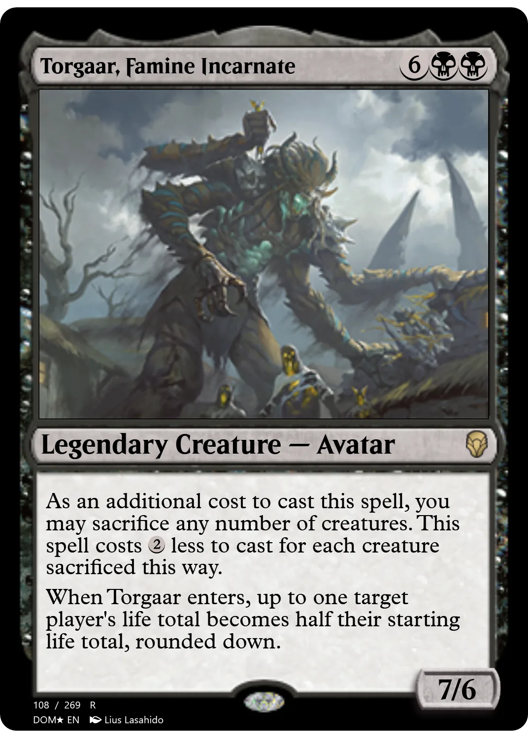 Torgaar, Famine Incarnate