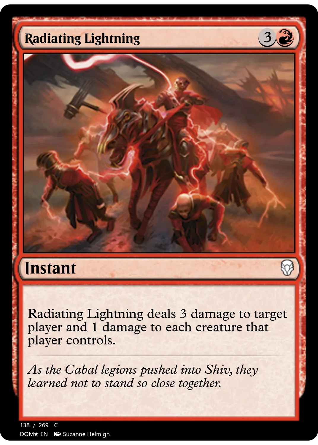 Radiating Lightning