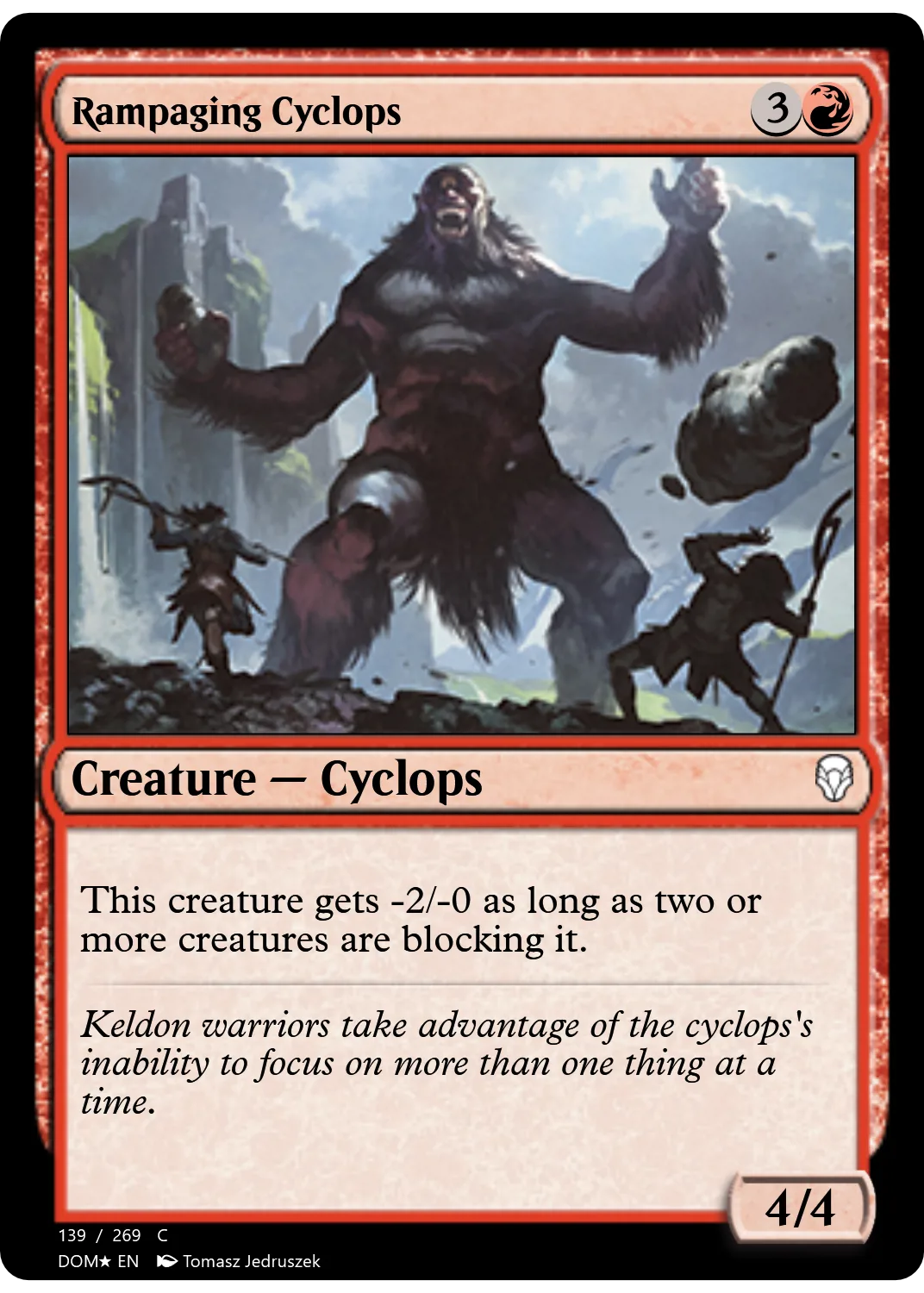 Rampaging Cyclops