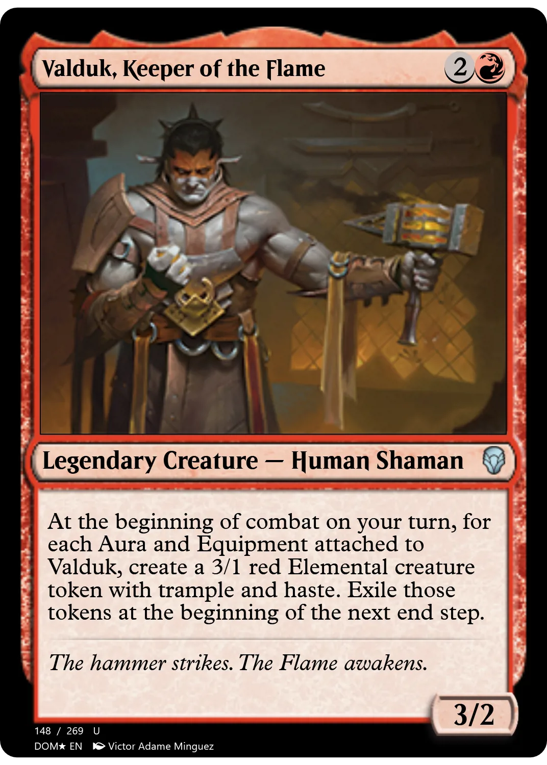 Valduk, Keeper of the Flame
