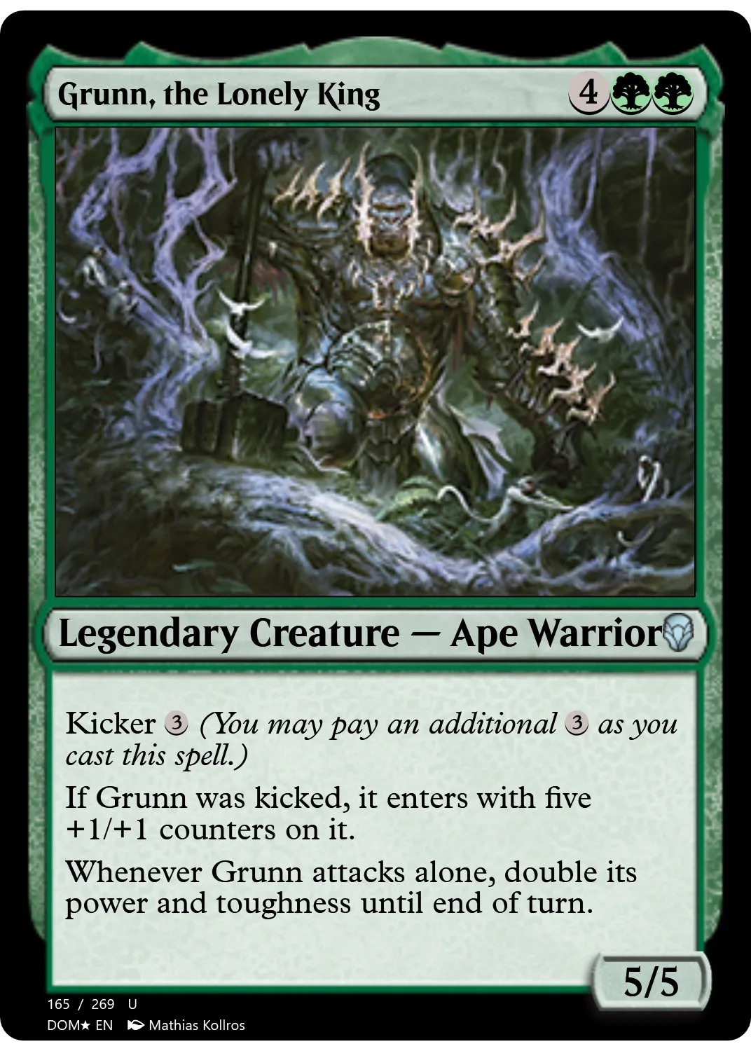 Grunn, the Lonely King