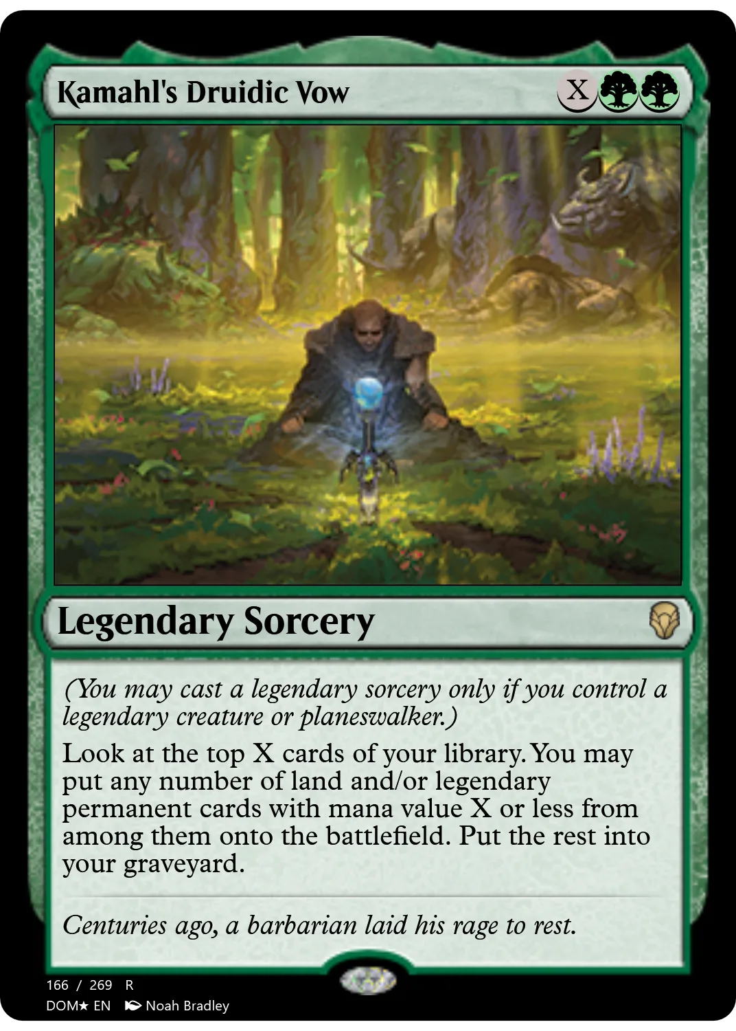 Kamahl's Druidic Vow