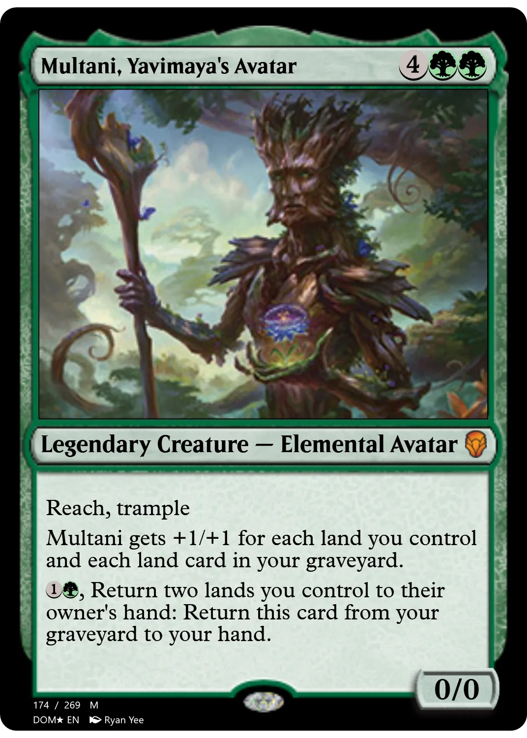 Multani, Yavimaya's Avatar