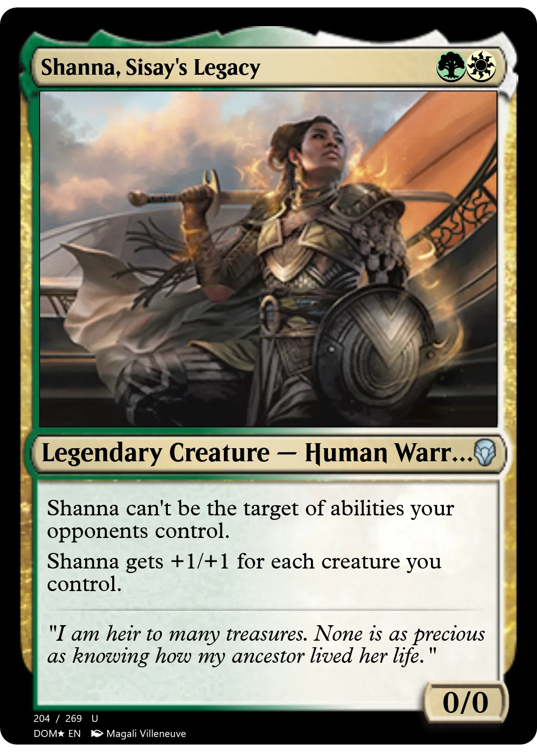 Shanna, Sisay's Legacy