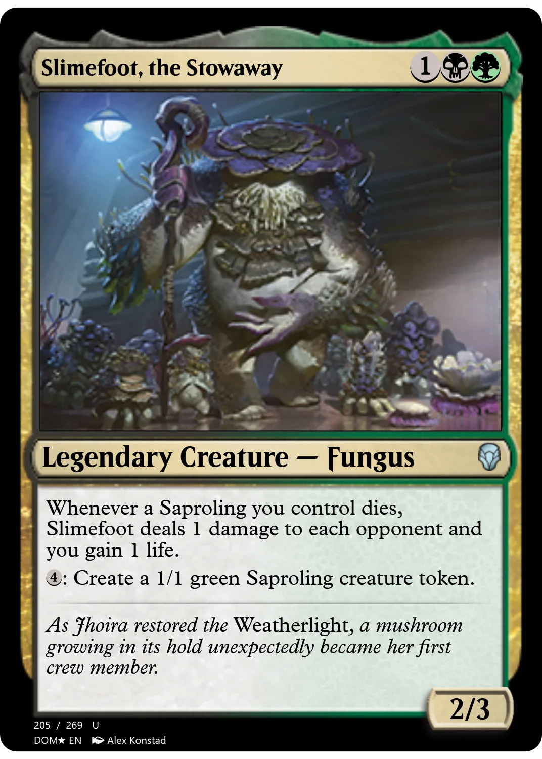 Slimefoot, the Stowaway