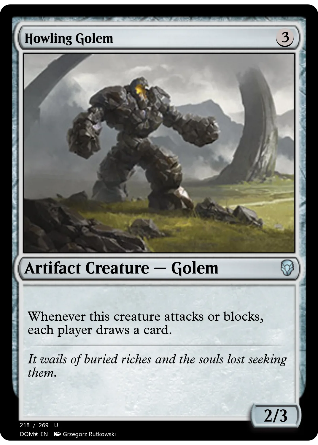 Howling Golem