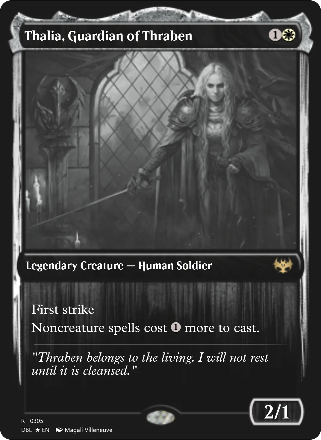 Thalia, Guardian of Thraben