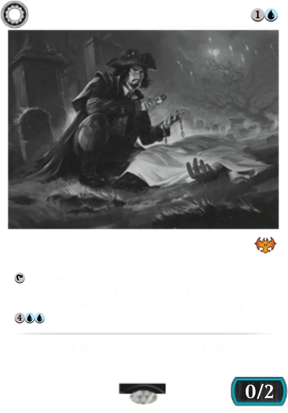 Jacob Hauken, Inspector