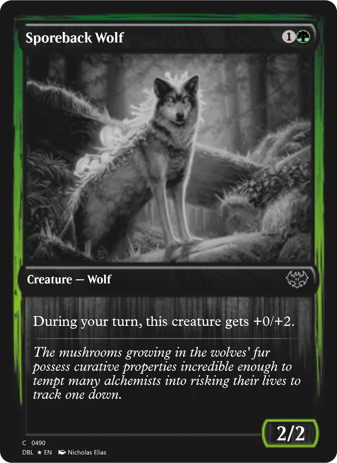 Sporeback Wolf