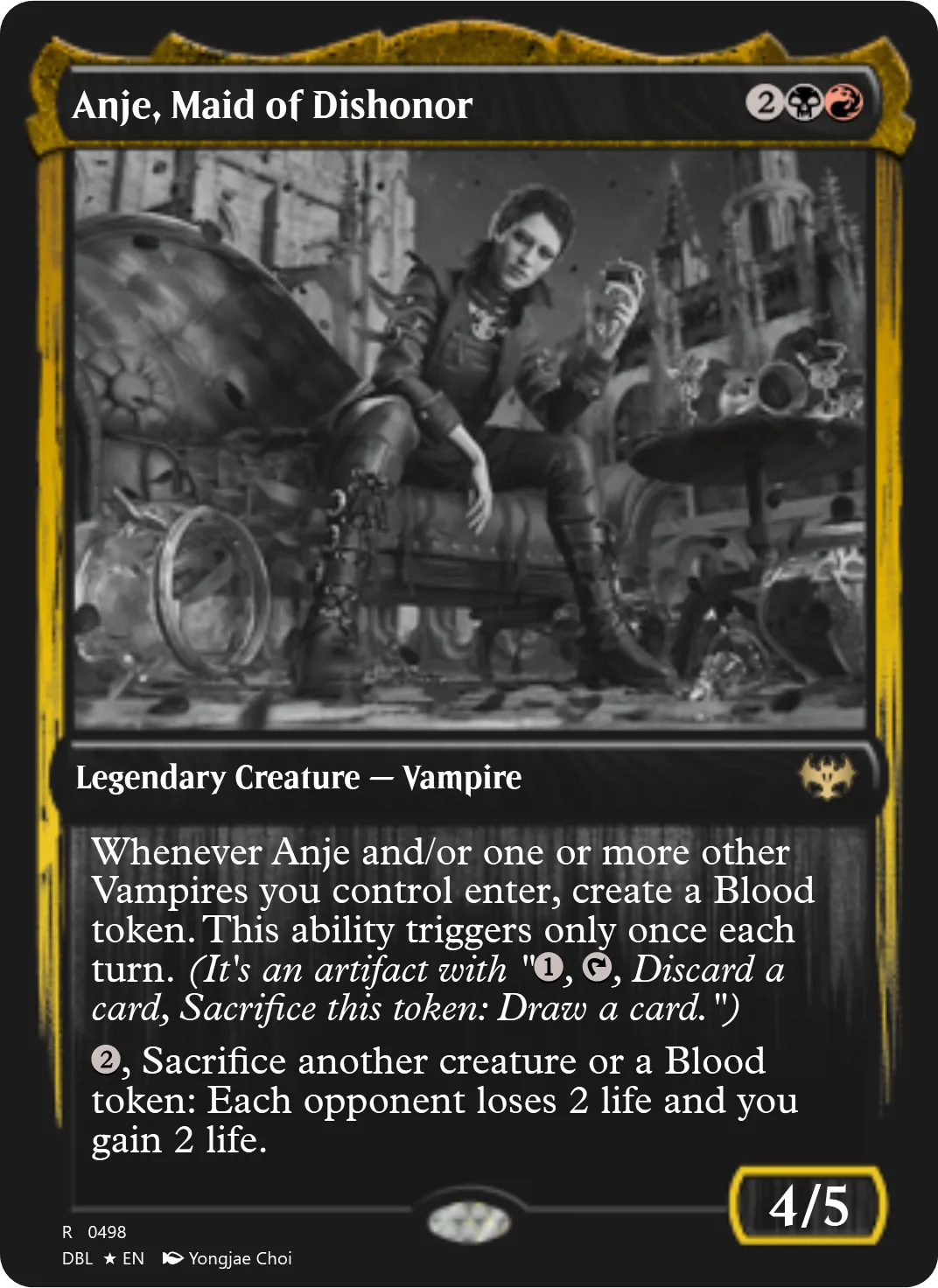 Anje, Maid of Dishonor