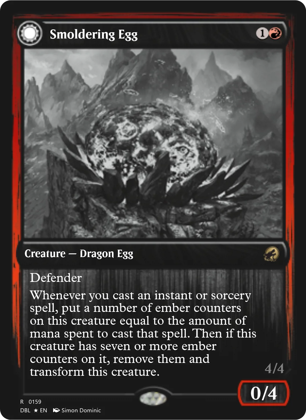 Smoldering Egg