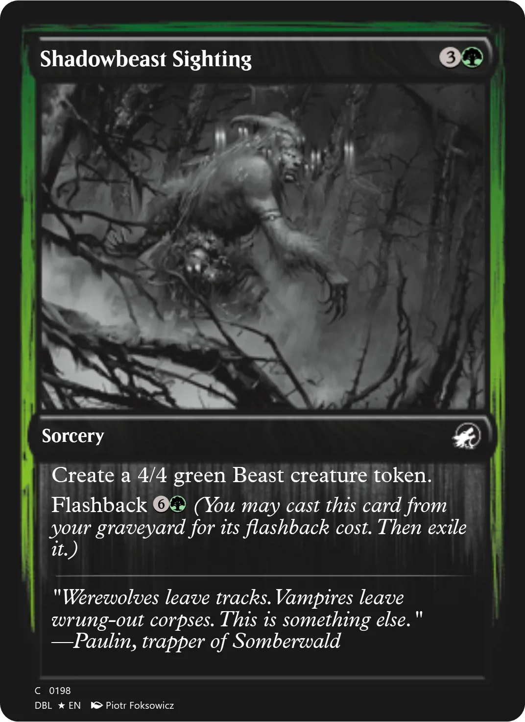 Shadowbeast Sighting