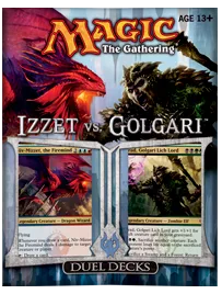 Duel Decks: Izzet vs Golgari