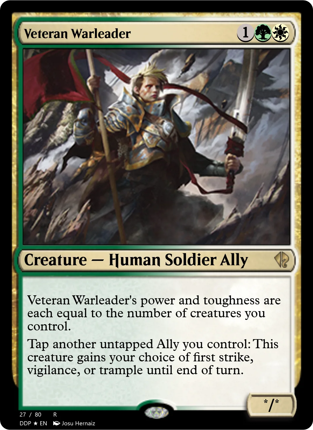 Veteran Warleader