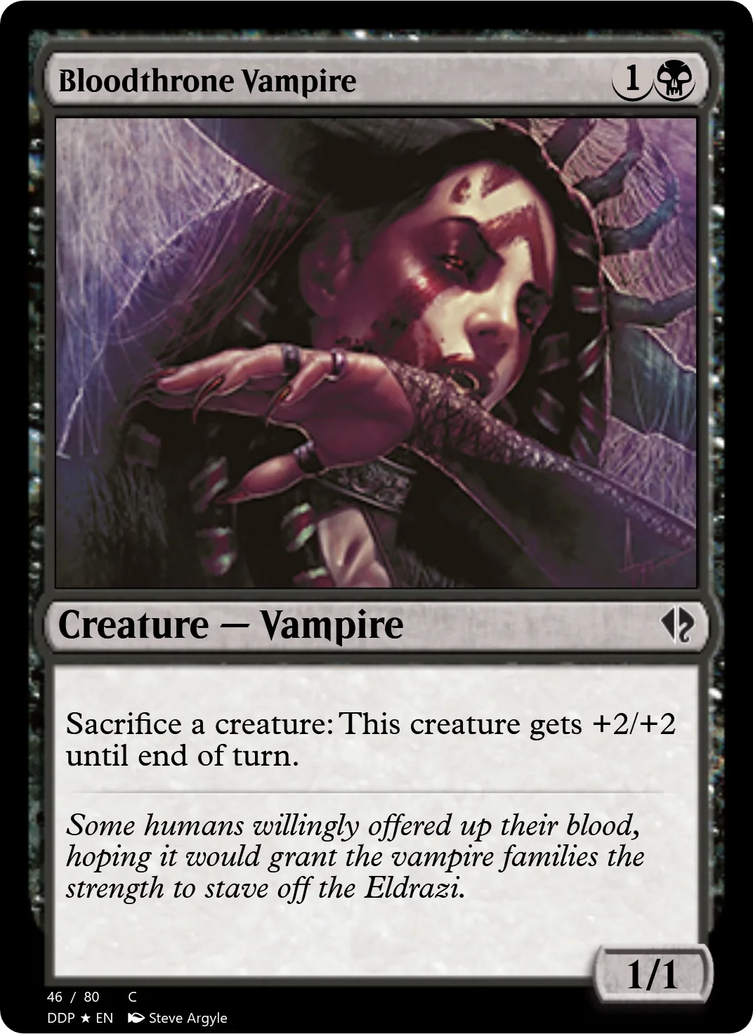 Bloodthrone Vampire