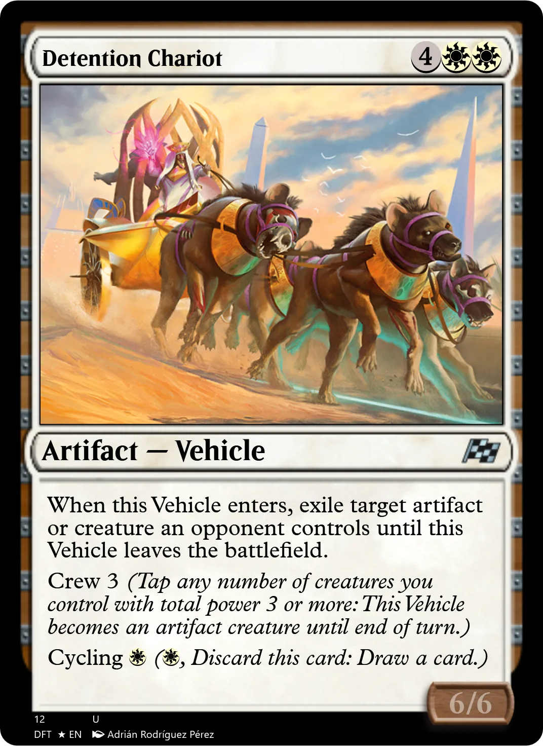 Detention Chariot