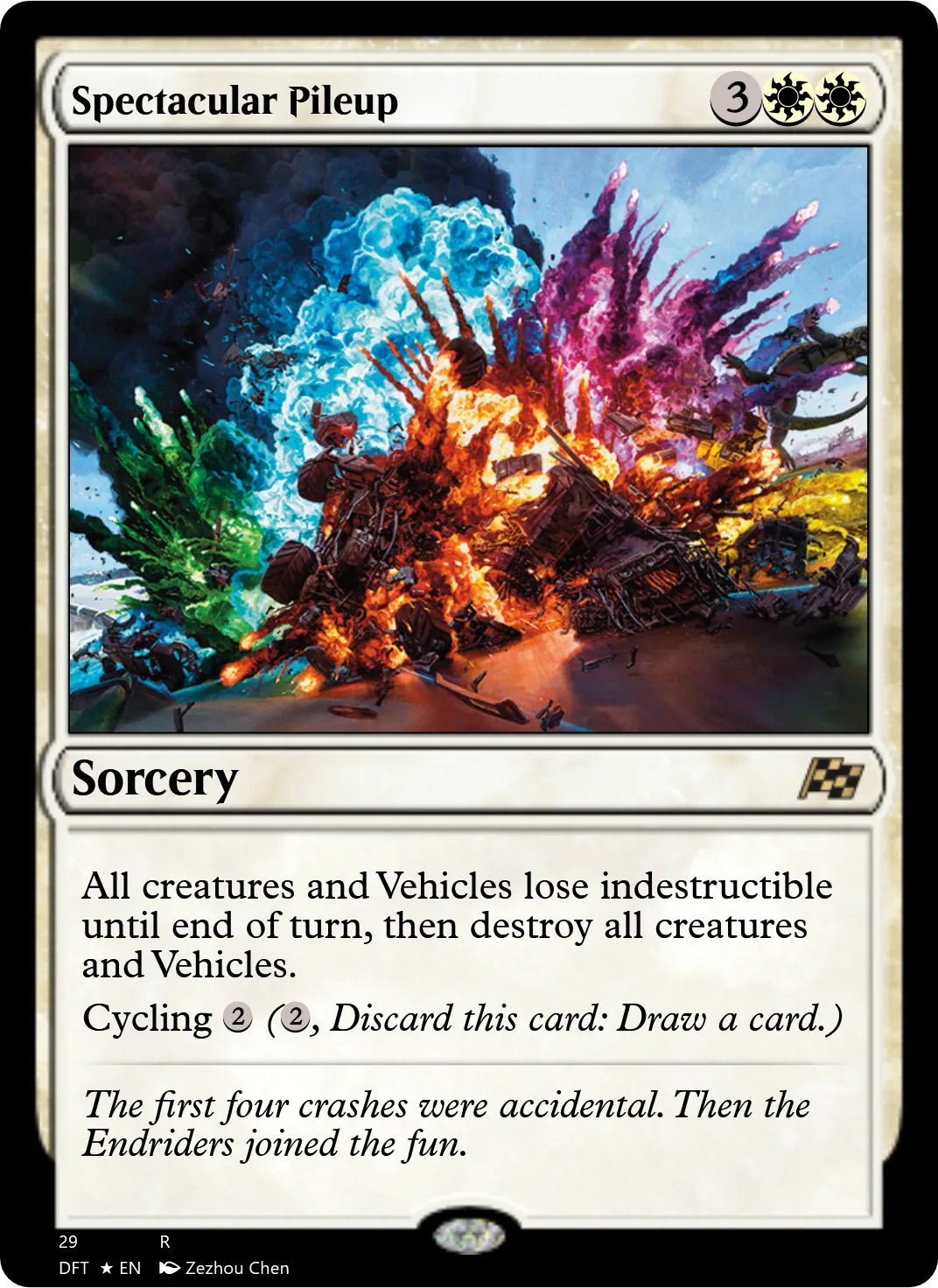 Spectacular Pileup
