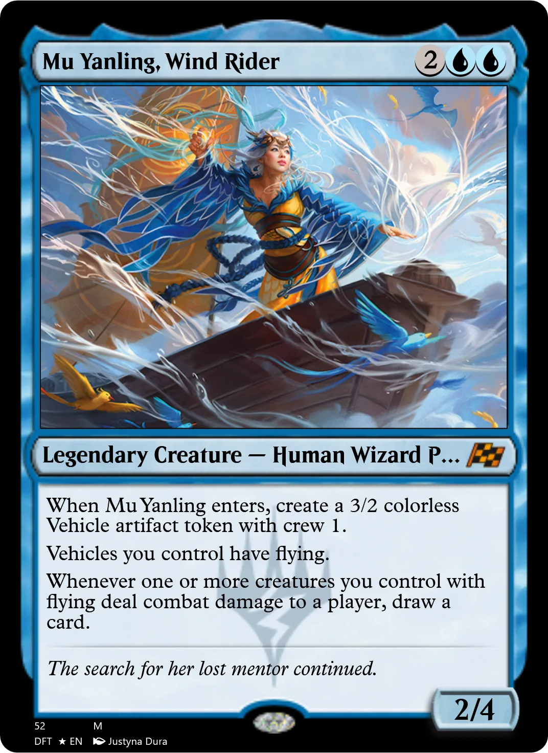 Mu Yanling, Wind Rider