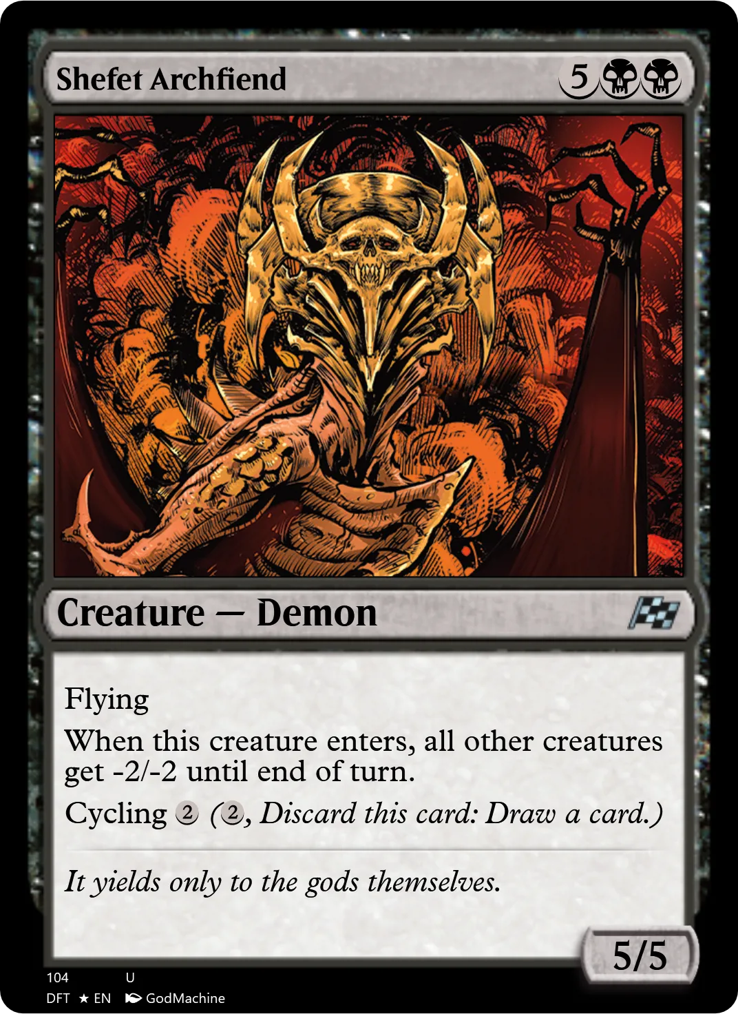 Shefet Archfiend