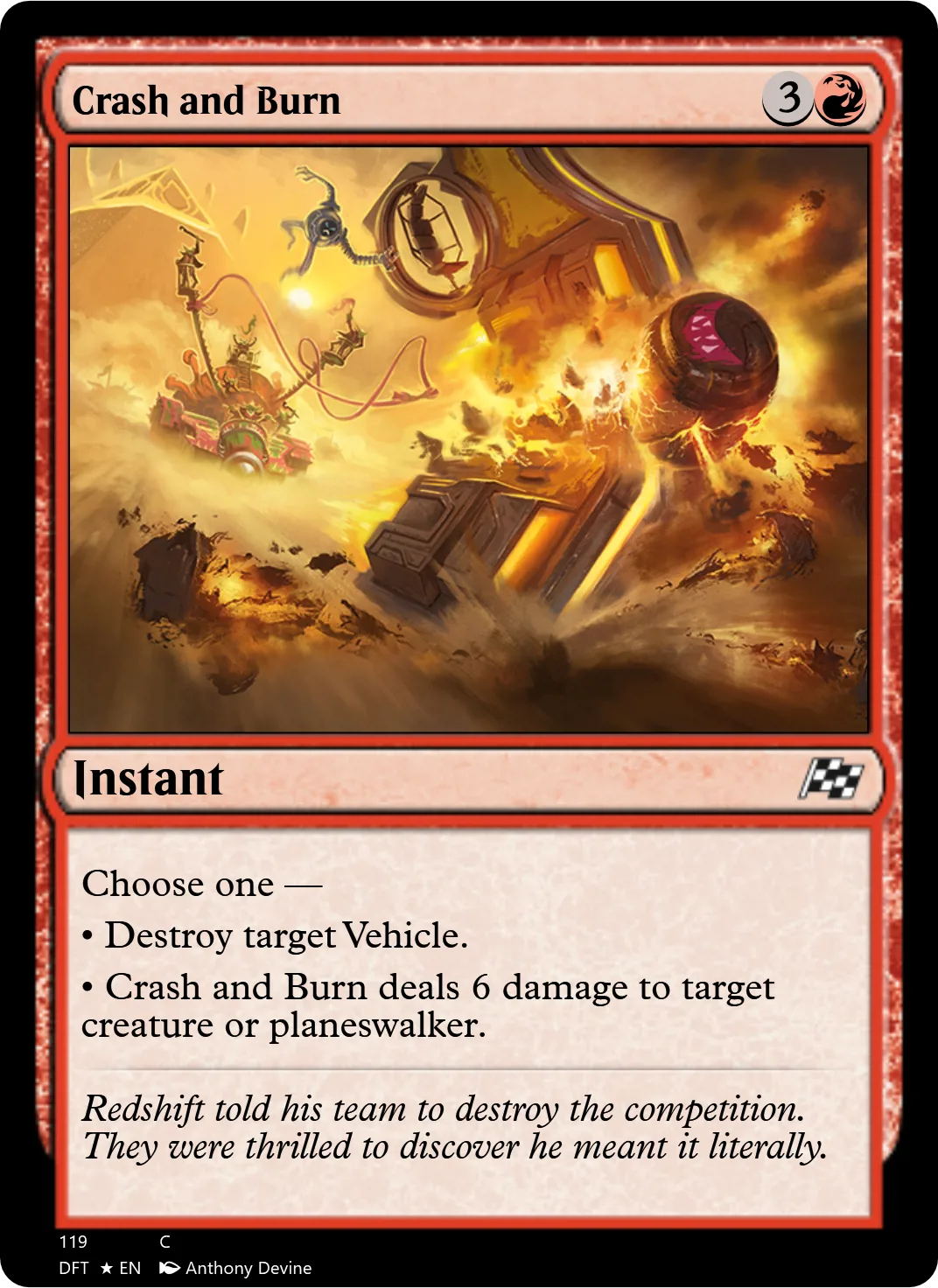Crash and Burn