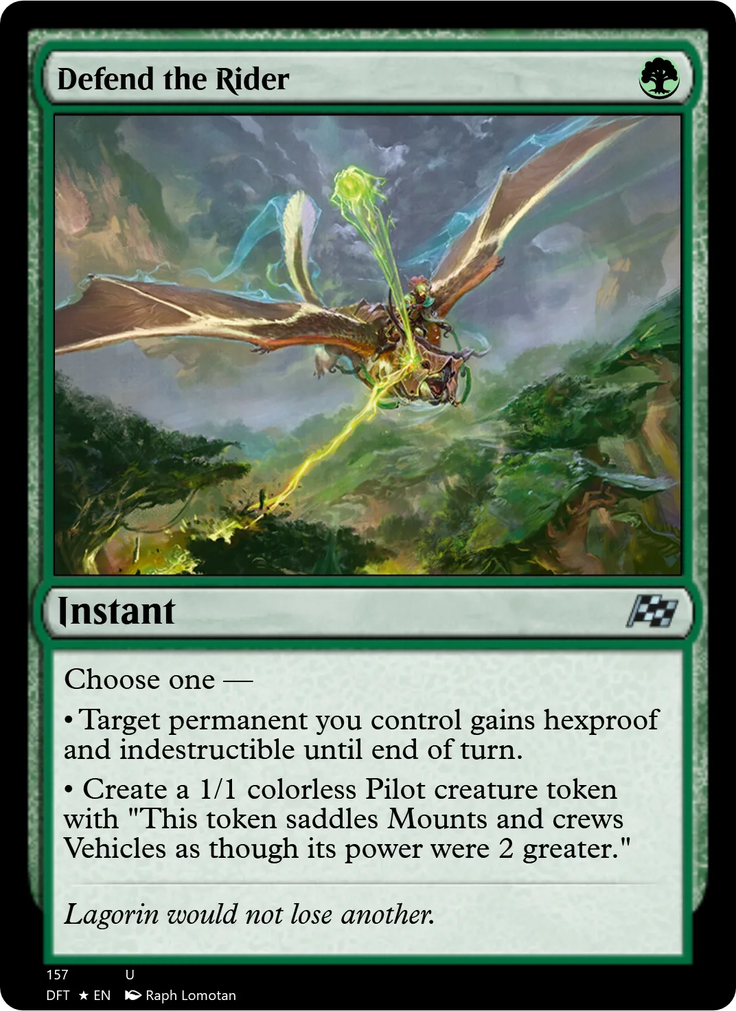 Defend the Rider
