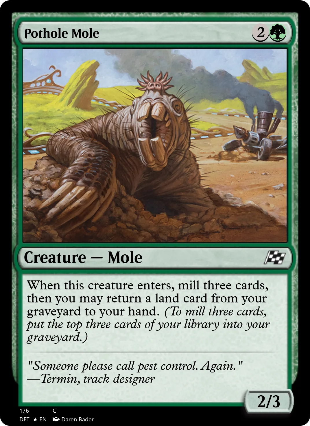 Pothole Mole