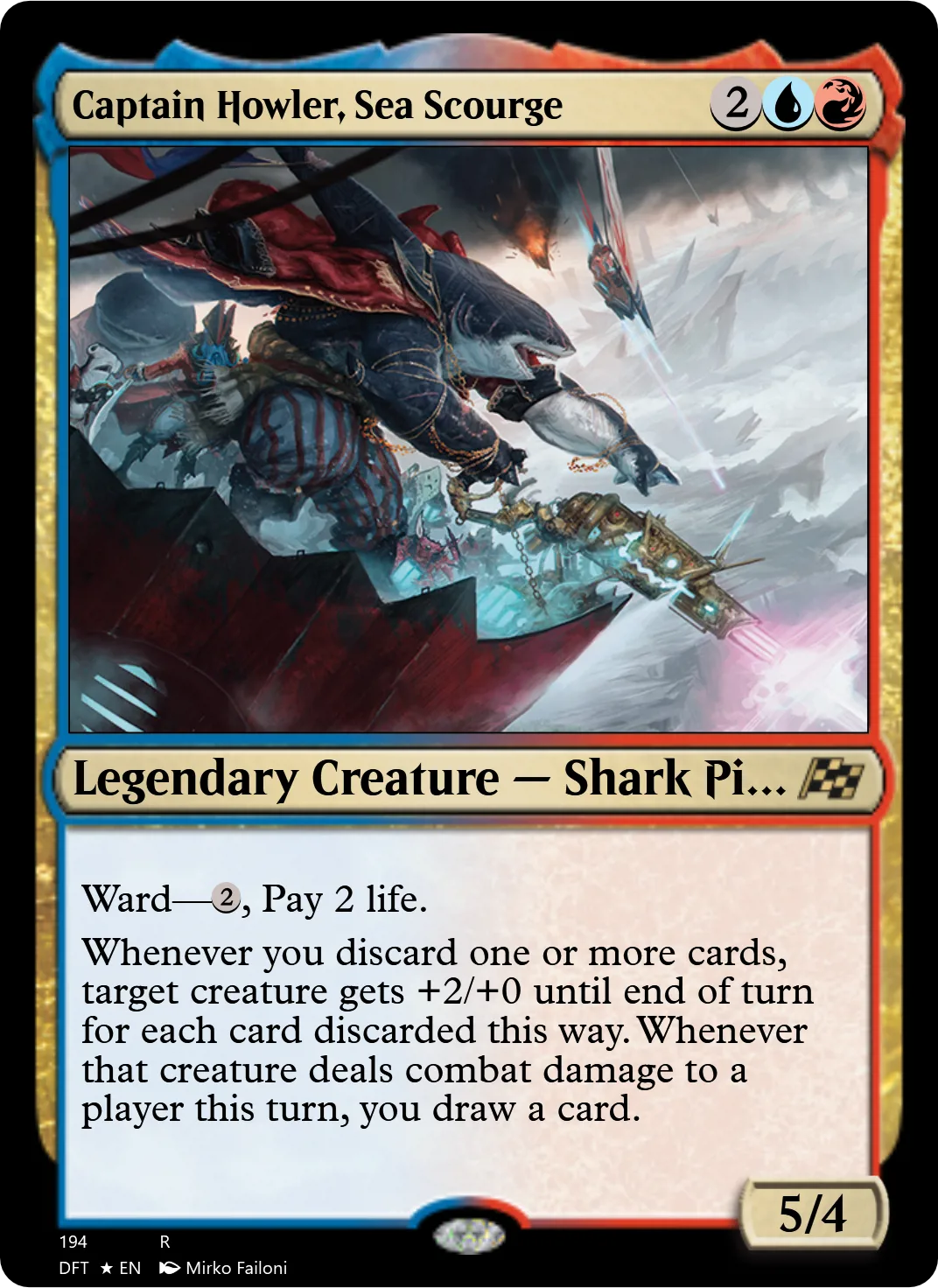 Captain Howler, Sea Scourge