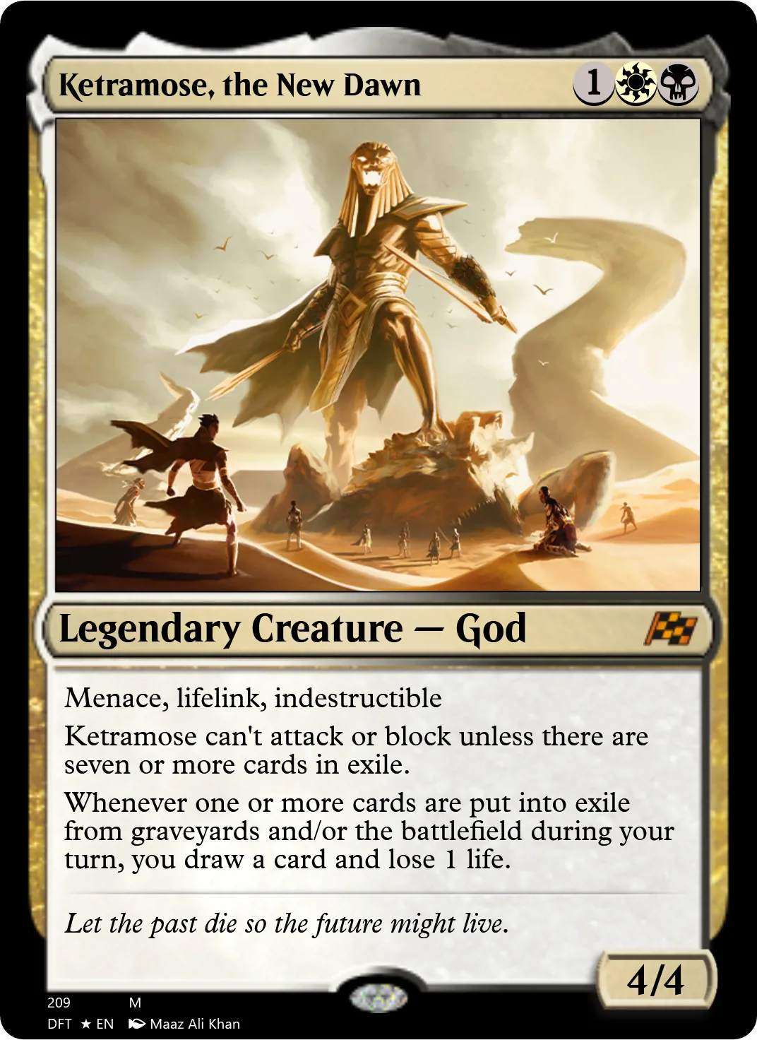 Ketramose, the New Dawn