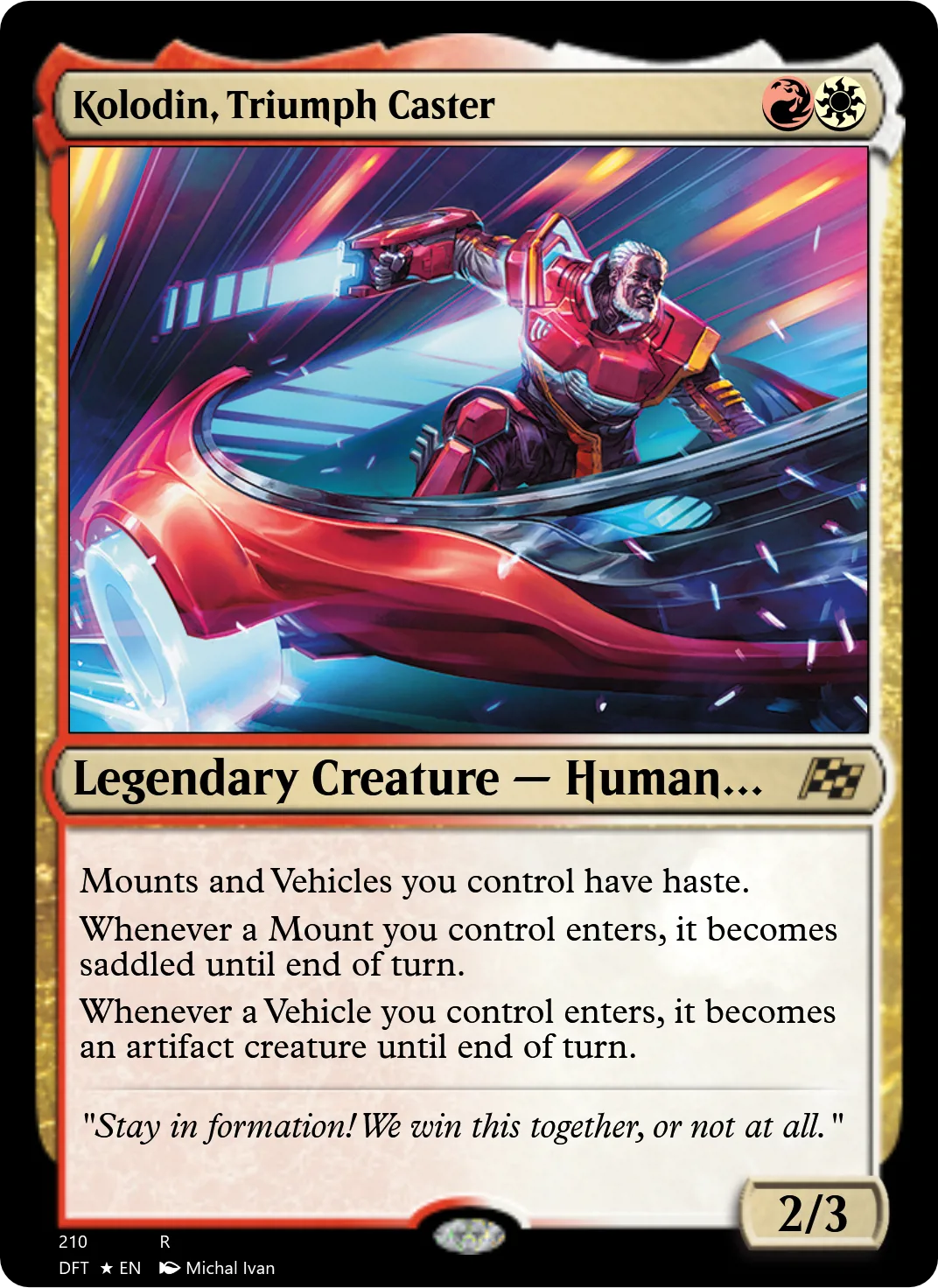 Kolodin, Triumph Caster