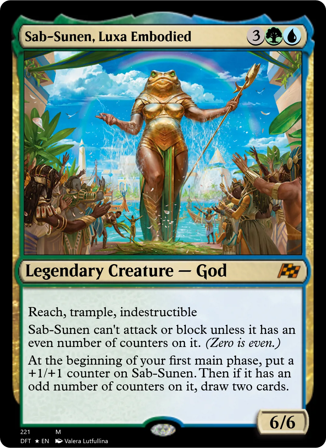 Sab-Sunen, Luxa Embodied