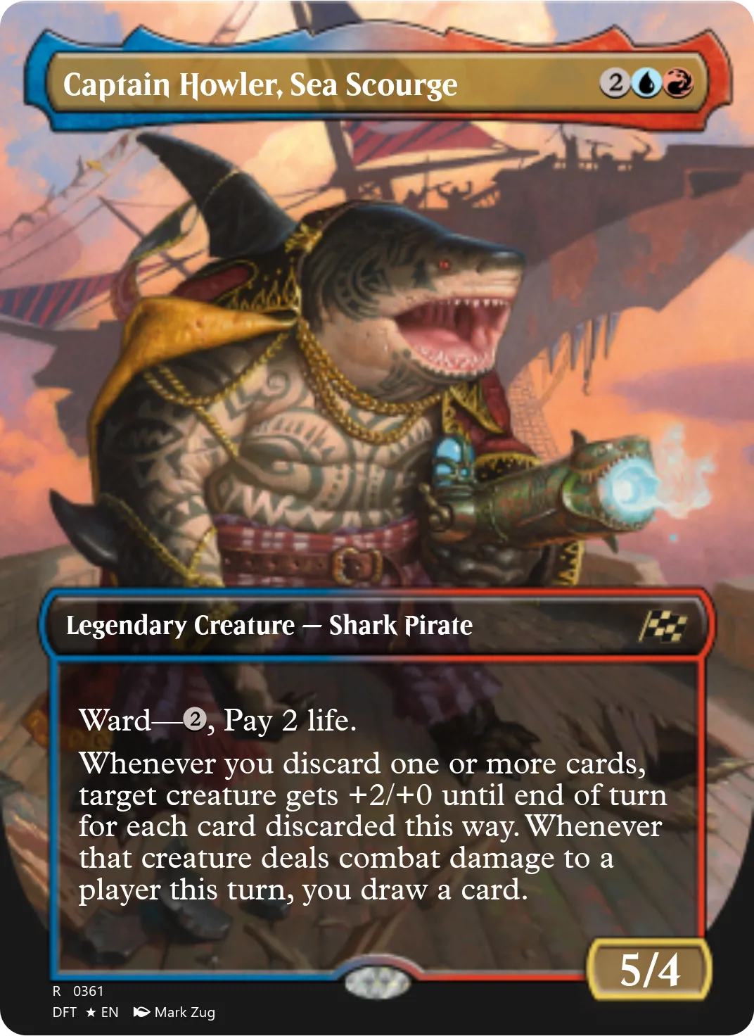 Captain Howler, Sea Scourge