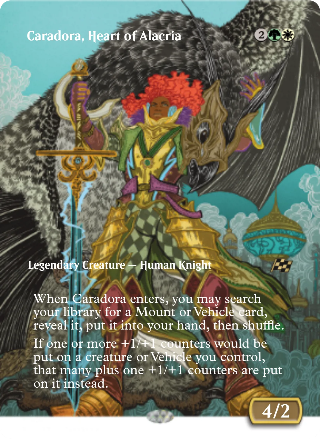Caradora, Heart of Alacria