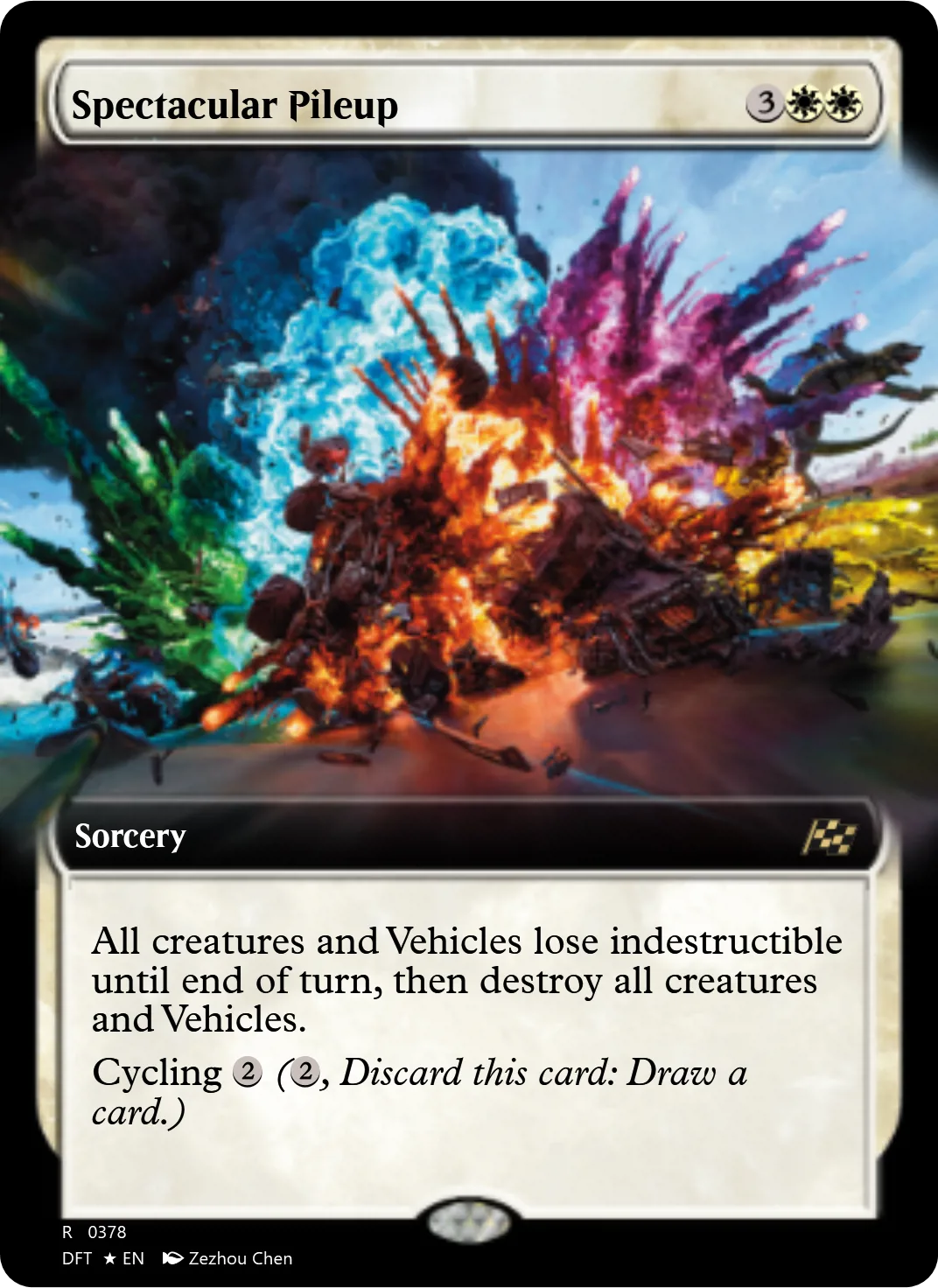 Spectacular Pileup