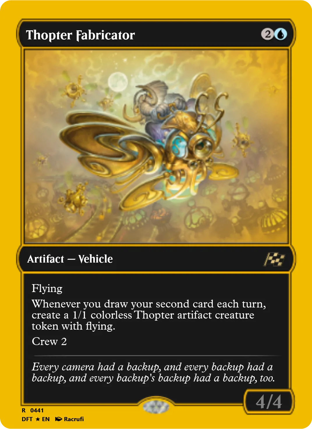 Thopter Fabricator