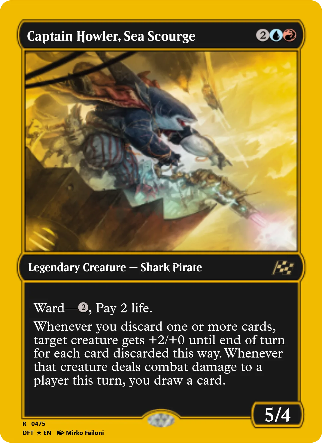 Captain Howler, Sea Scourge