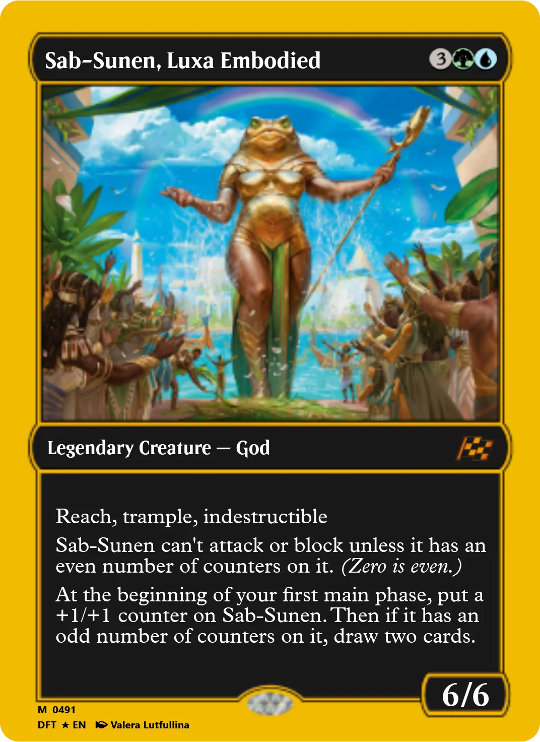 Sab-Sunen, Luxa Embodied