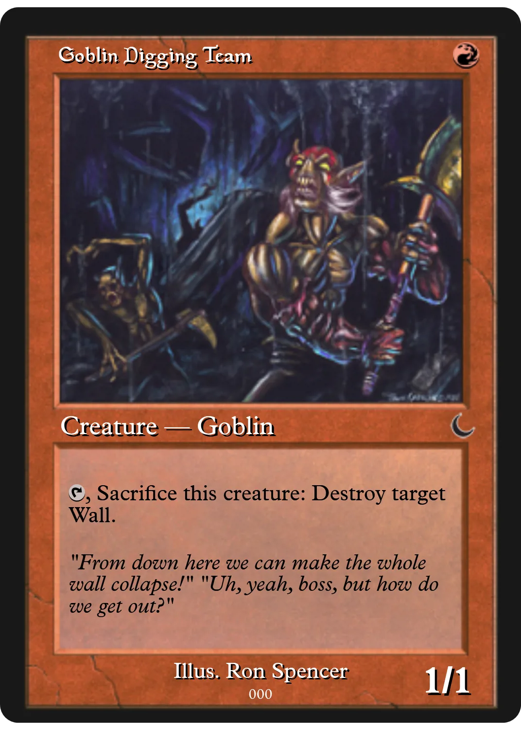 Goblin Digging Team