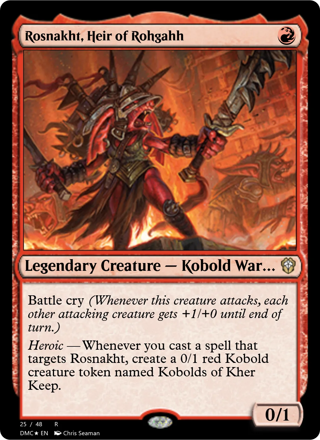 Rosnakht, Heir of Rohgahh
